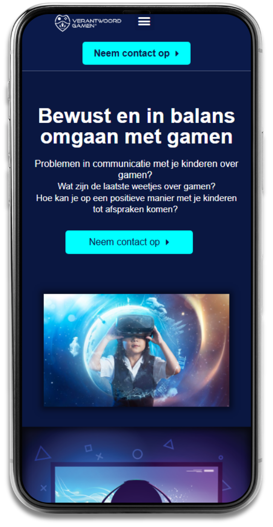 Verantwoord Gamen mobile proof